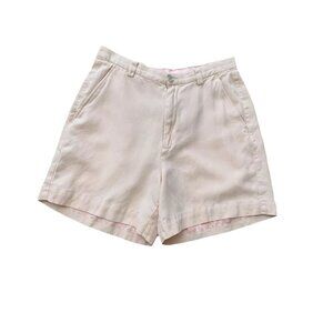 Tommy Bahama Women's Silk Pleated Shorts Soft Peach Size 10